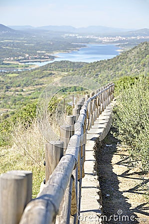 Valley of the Jerte, CÃ¡ceres, Spain Stock Photo