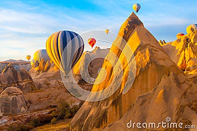 Valley of love. Goreme. Cappadocia. Turkey Stock Photo