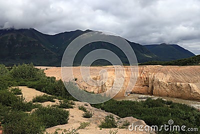 Valley of Ten Thousand Smokes Stock Photo