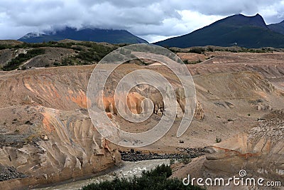 Valley of Ten Thousand Smokes Stock Photo