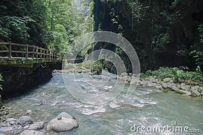 Valley Tours in Chongqing, China Stock Photo