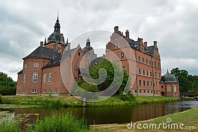 Vallo Castle, Denmark Stock Photo