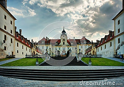 Valtice Castle Stock Photo