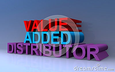 Value added distributor Stock Photo
