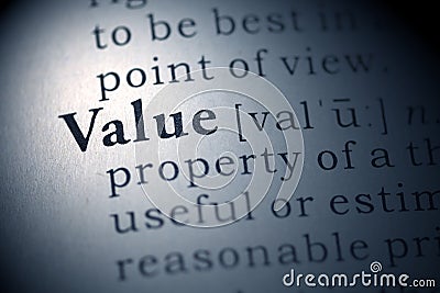 Value Stock Photo