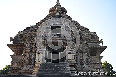Vamana temple, Khajuraho, Madhya Pradesh Stock Photo