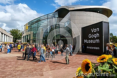 Van Gogh Museum, Amsterdam Editorial Stock Photo