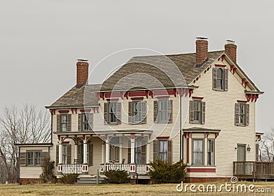 Van Liew-Suydam house, Franklin Township, New Jersey Stock Photo