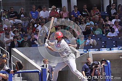 Vancouver Canadians at Hillsbro Ballpark Editorial Stock Photo