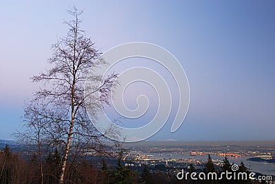 Vancouver cityscape Stock Photo