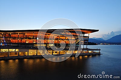 Vancouver conference centre at Canada place Stock Photo