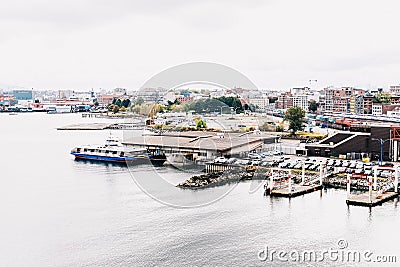 Vancouver port Editorial Stock Photo