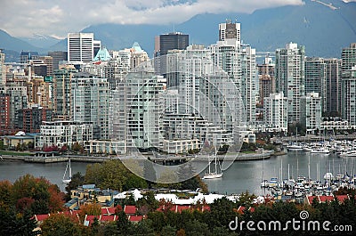 Vancouver Skyline Stock Photo