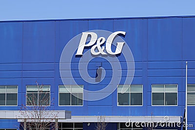 Vandalia - Circa April 2018: Procter & Gamble Union Distribution Center. P&G is an American Multinational Consumer Goods Company I Editorial Stock Photo