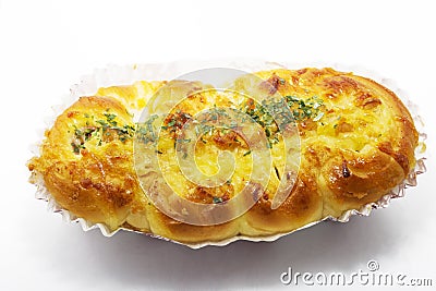 Vanilla cheese bread Stock Photo