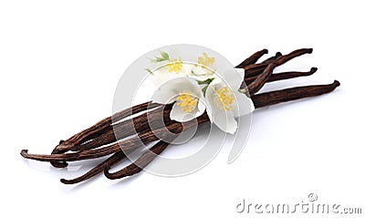 Vanilla with jasmine Stock Photo