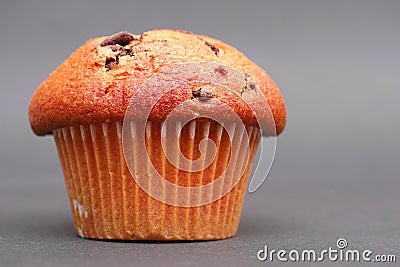 Vanilla muffin Stock Photo