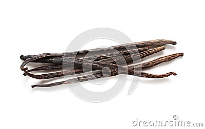 Vanilla pods Stock Photo