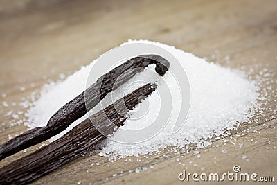 Vanilla sugar Stock Photo