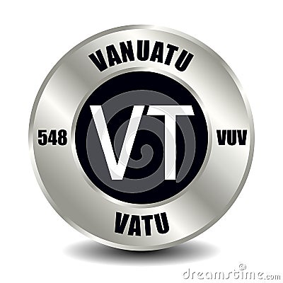 Vanuatu vatu VUV Vector Illustration