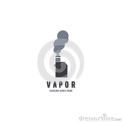 Vape Store Icon Vector Logo Template Illustration Design Vector Illustration