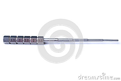 Vape tool for vaping wire coil Stock Photo