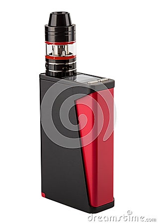 Vaping device isolated on white Stock Photo