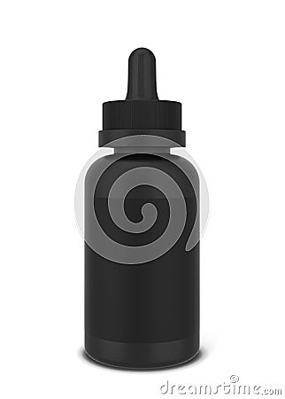 Vaping liquid bottle Cartoon Illustration