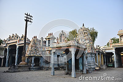 Varadharaja Perumal Temple, Puducherry Stock Photo