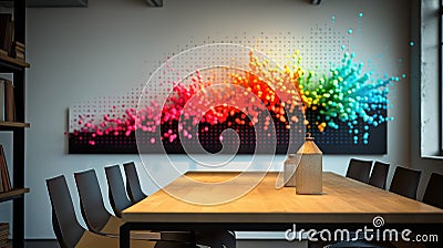 variables data visualisation Cartoon Illustration