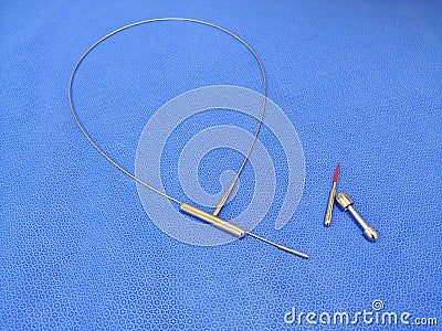Varicose Vein Surgical Instruments Set Stock Photo