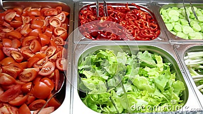 Varie verdure ed insalate Varie verdure ed insalate