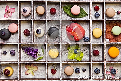 Macarons Stock Photo