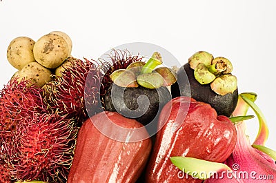 Variety fruit Stock Photo