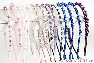 Variety of headbands Stock Photo
