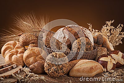 Various bread Stock Photo