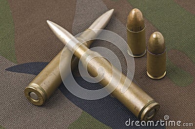 Various bullets Stock Photo