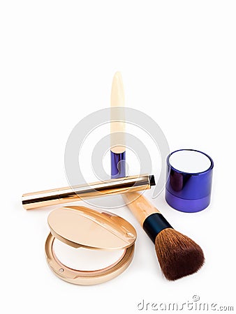 Various Cosmetics Stock Photo