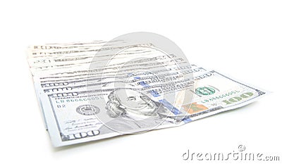 Various dollar notes Stock Photo