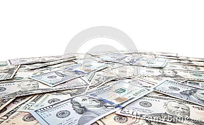 Various dollar notes Stock Photo