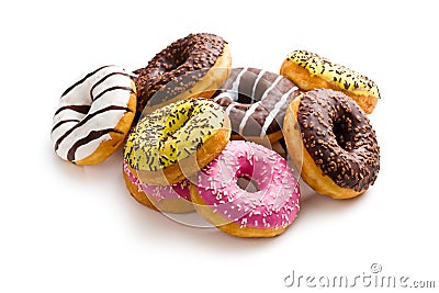 Various donuts Stock Photo