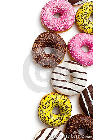 Various donuts Stock Photo