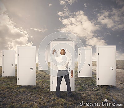 Various job opportunities Stock Photo