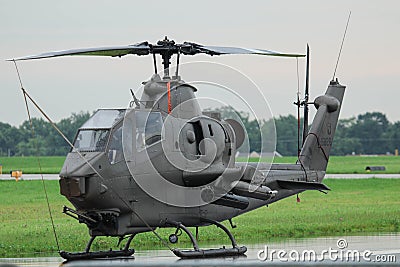 Various military and civilian aircraft at the 2019 Dayton Air Show. Editorial Stock Photo