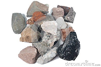 Various minerals Stock Photo