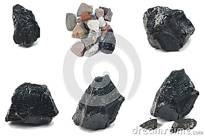 Various minerals Stock Photo