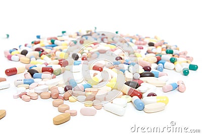 Various pharmaceuticals Stock Photo