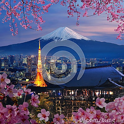 Various travel destination in Japan Stock Photo