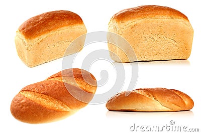 Various types of bread Stock Photo