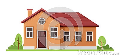 Various urban house vector Vector Illustration